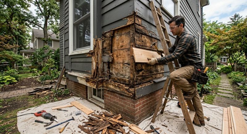 Decayed Wood Replacement in Littleton, CO