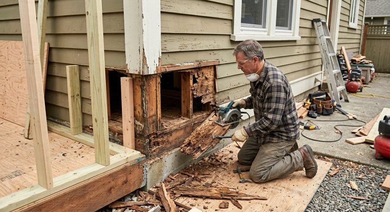 Dry Rot Repair in Alpharetta, GA
