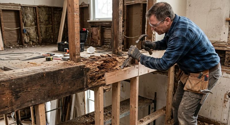 Structural Rot Repair in Olathe, KS