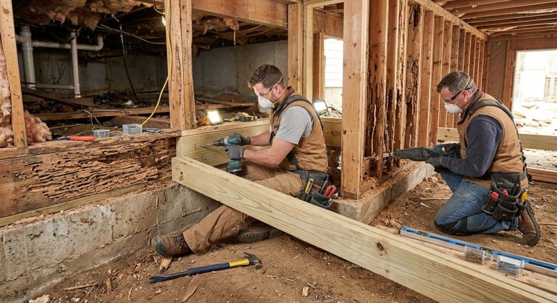 Termite Damage Repair Service in Olathe, KS