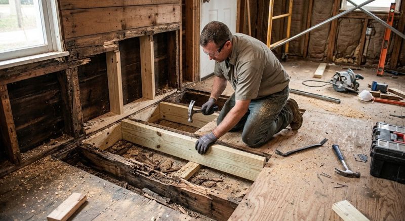 Termite Damage Repair Service in Kansas City, KS