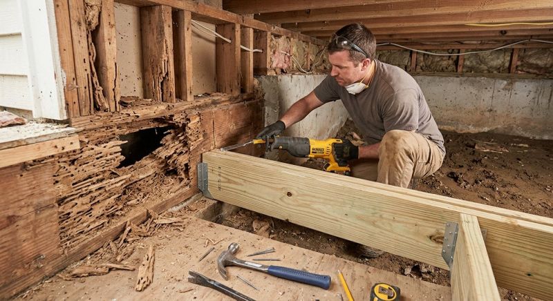 Termite Damage Repair Service in Wilmington, NC