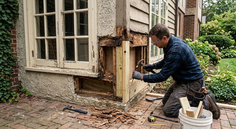 Wood Rot Removal in Alpharetta, GA
