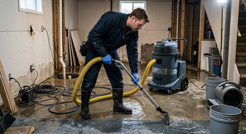 Basement Water Cleanup in Chandler, AZ