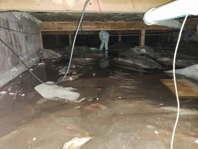 Crawlspace Water Cleanup in Chandler, AZ