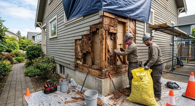 Decayed Wood Replacement in Olathe, KS