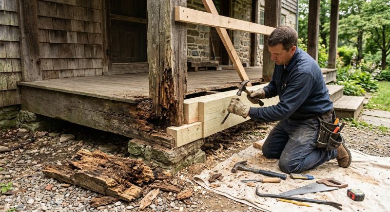 Decayed Wood Replacement in Denver County, CO