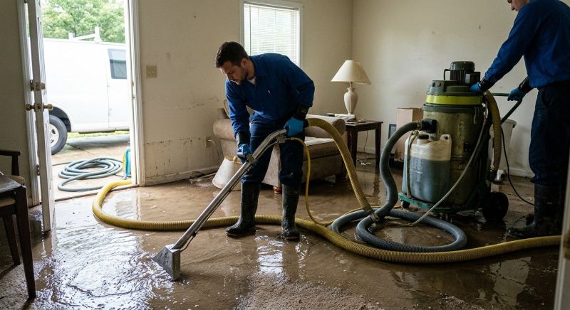 Flood Damage Cleanup in Mesa, AZ