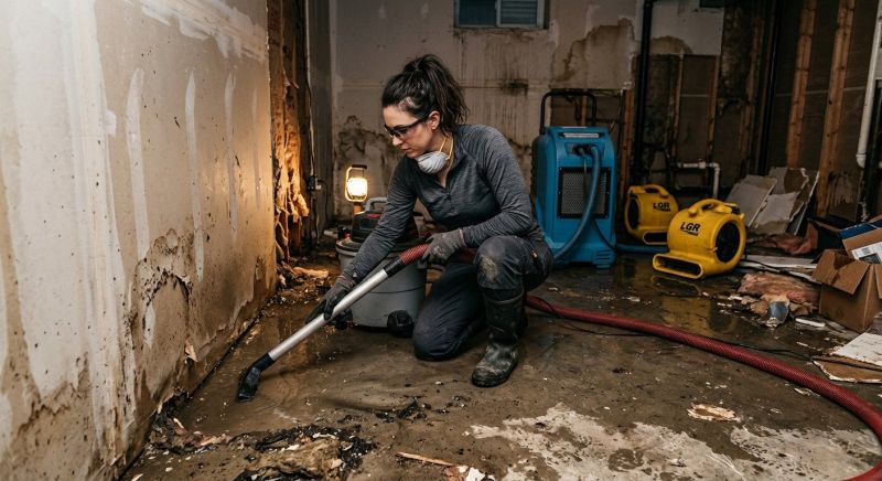Flooded Basement Cleanup in Scottsdale, AZ