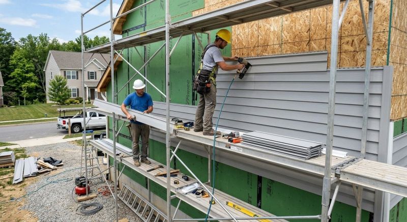 Residential Siding Installation in West Hartford, CT