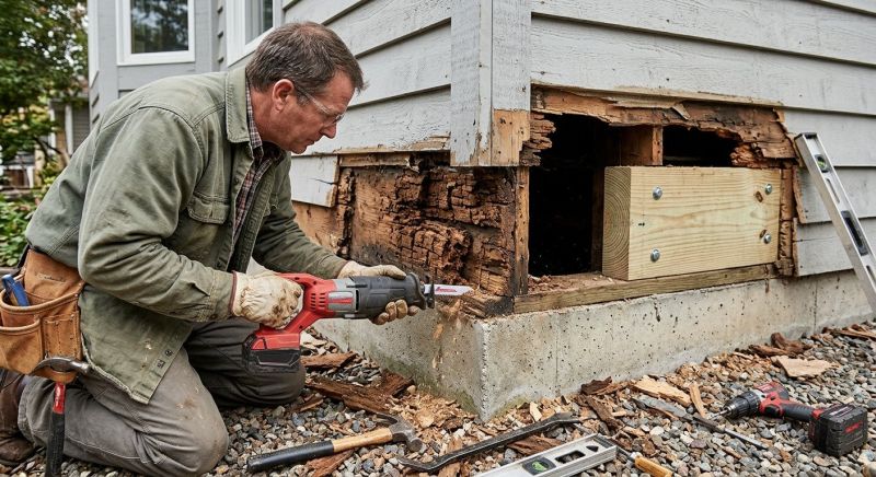 Rot Repair Service in Overland Park, KS