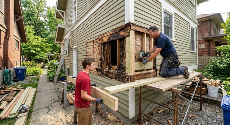 Structural Rot Repair in Roswell, GA