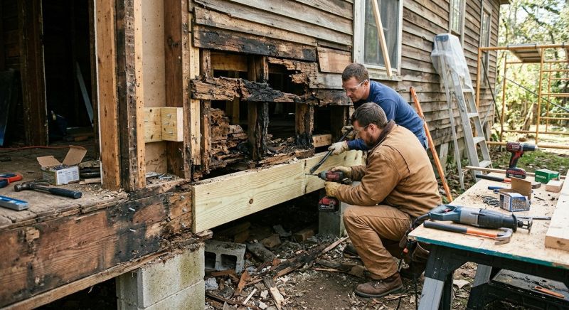 Structural Rot Repair in Alpharetta, GA