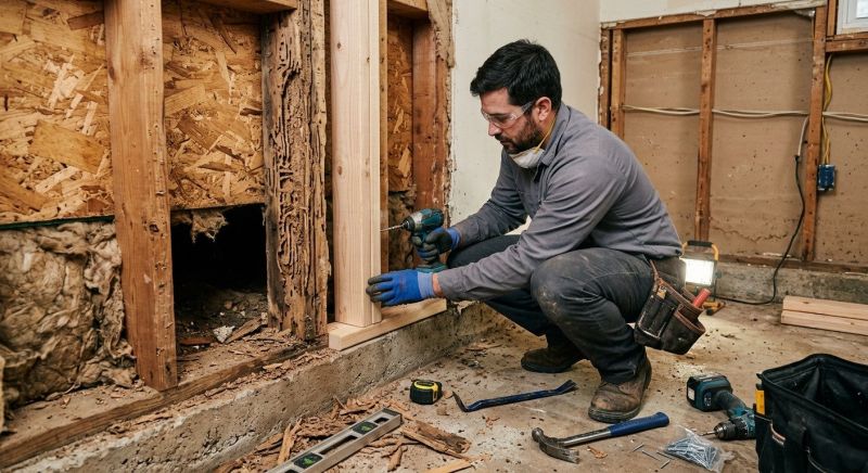 Termite Damage Restoration in Longmont, CO