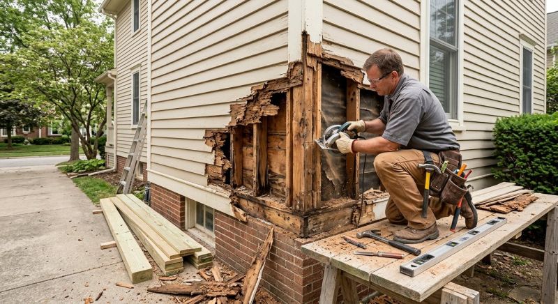 Wood Rot Repair in Denver County, CO